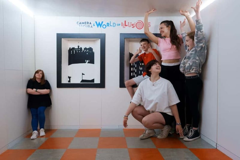 Edinburgh: Camera Obscura and World of Illusions Ticket - Practical Details and Booking Benefits