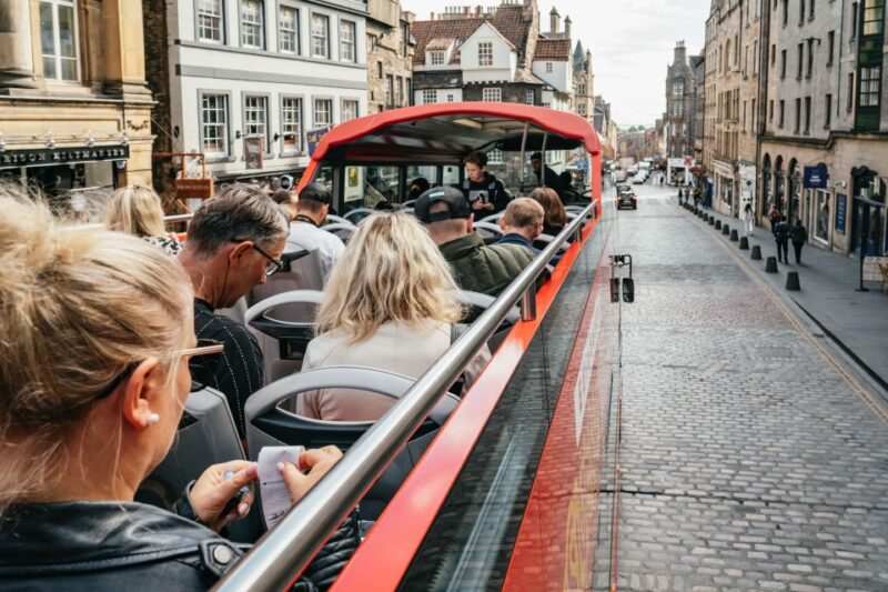 Edinburgh: City Sightseeing Hop-On Hop-Off Bus Tour - Practical Details and Accessibility