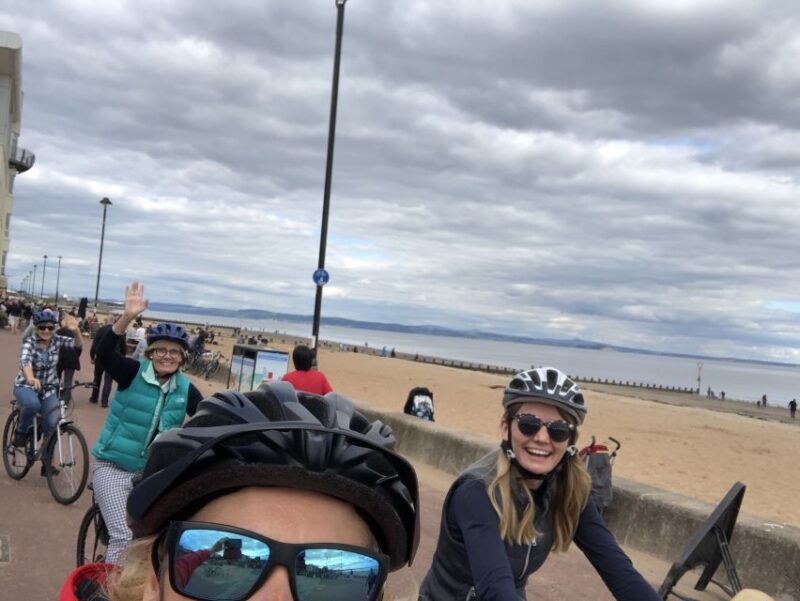 Edinburgh: Cycle Tour to the Coast (family friendly) - Explore Edinburgh’s Iconic Landmarks and Coastal Charm on a Family-Friendly Cycle Tour