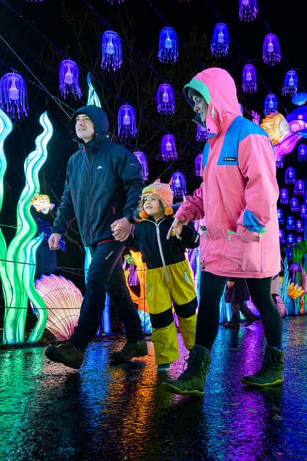 Edinburgh: Edinburgh Zoo Giant Lanterns Entry Tickets - What To Expect During the Lantern Trail