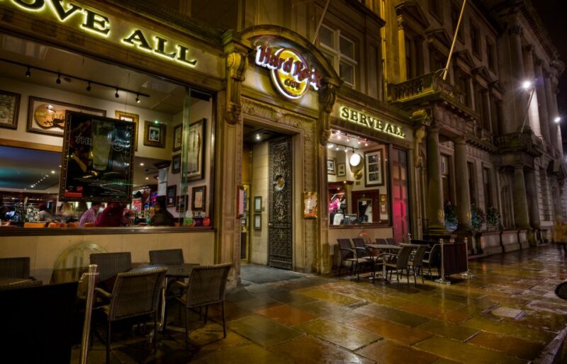 Edinburgh: Hard Rock Cafe with Set Menu for Lunch or Dinner - Key Points