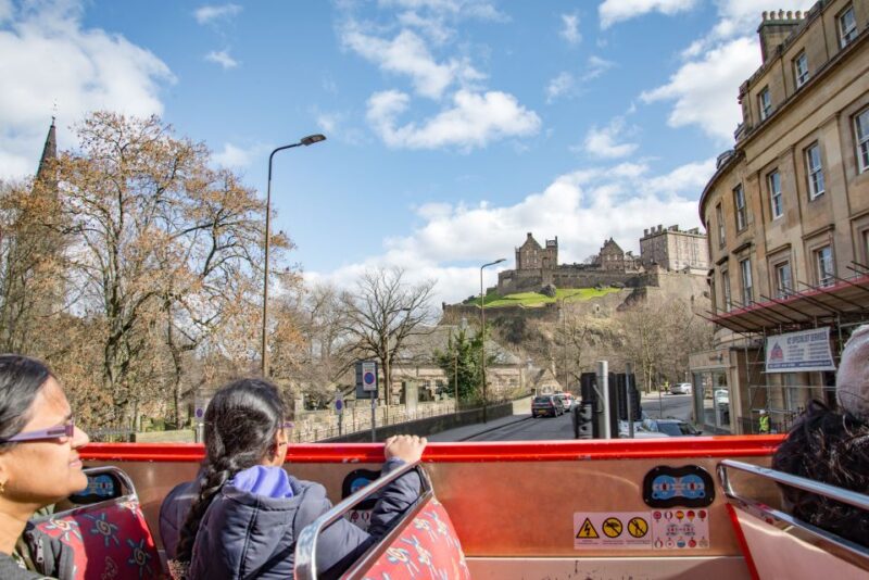 Edinburgh: Hop-On Hop-Off Bus Pass with 3 City Tours - Scenic Views from Open-Top Buses