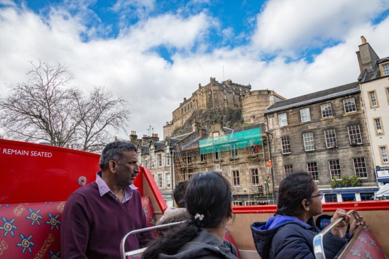 Edinburgh: Hop-On Hop-Off Bus Pass with 3 City Tours - The Experience: From Scenic Rides to Informative Stops
