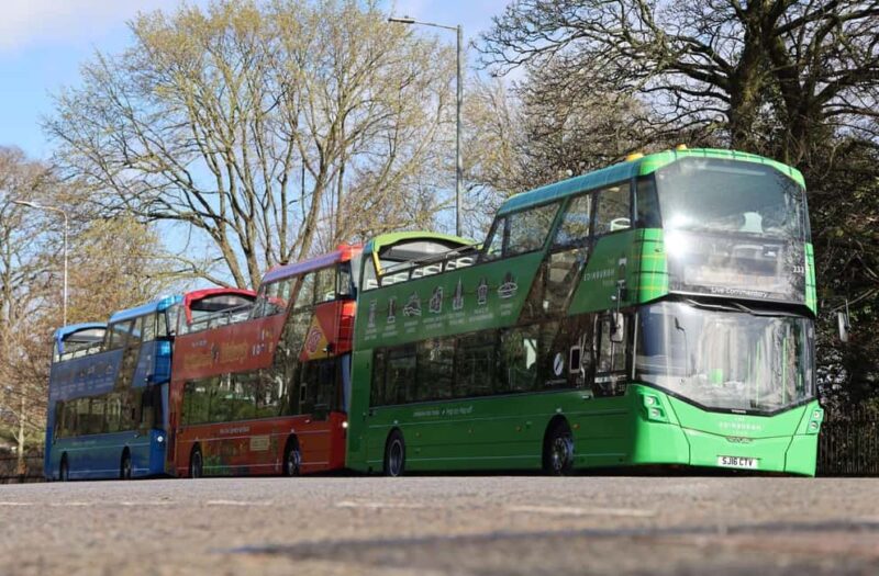 Edinburgh: Hop-On Hop-Off Bus Tour with Live Guide - Departure Point at Waterloo Place in the Heart of Edinburgh