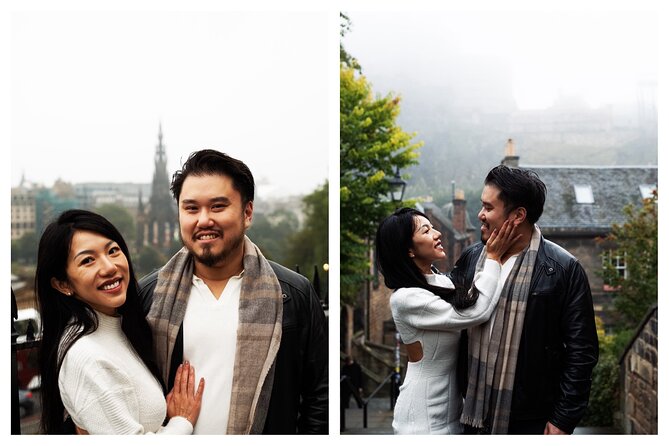 Edinburgh Photoshoot for Couples, Families & Solo Travellers - Delivery and Digital Gallery Details