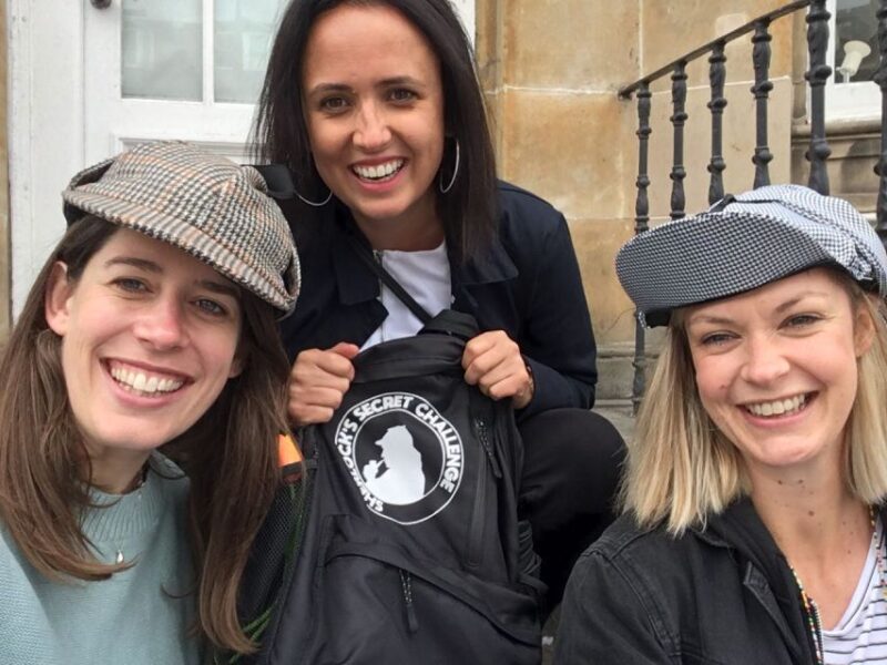Edinburgh: Private Sherlock Holmes Adventure Tour Challenge - The Starting Point: Sherlock Holmes Statue in Edinburgh