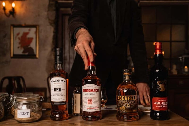 Edinburgh: Small-Group History of Whisky Tour with Tasting - Key Points