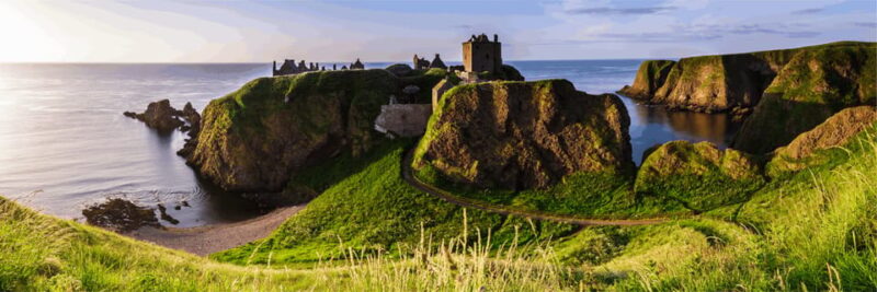 Edinburgh: St Andrews, Dunnottar Castle & Falkland Tour - Walking Over Cliffs to Dunnottar Castle