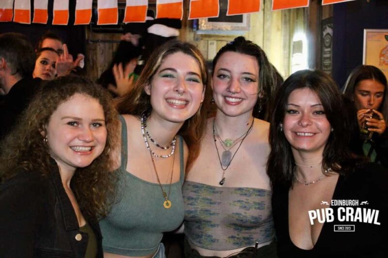 Edinburgh: The Original Pub Crawl 7 Bars 7 Shots & Discounts - Start at Bar 50: The Meeting Point in Edinburghs Old Town