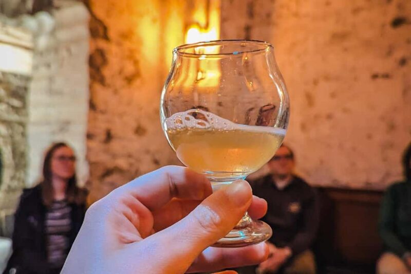 Edinburgh: Underground Beer Tasting in Lost Close - Sampling Four Local Breweries: Campervan, Moonwake, and Bellfield