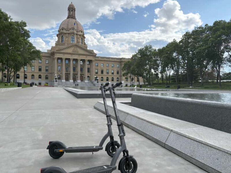 Edmonton: E-Scooter City Highlights Tour | 2-Hour - Edmonton: E-Scooter City Highlights Tour | 2-Hour