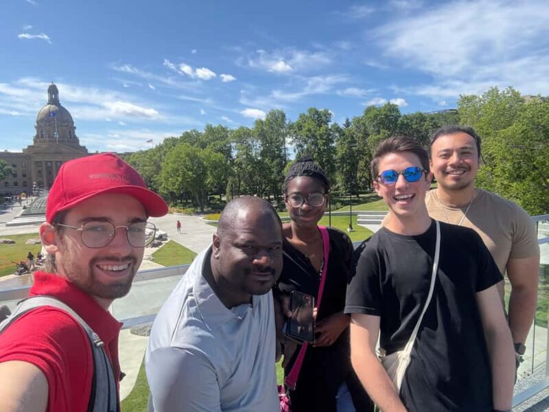 Edmonton: Private Walking Tour of City Highlights - Exploring the Alberta Legislature Building