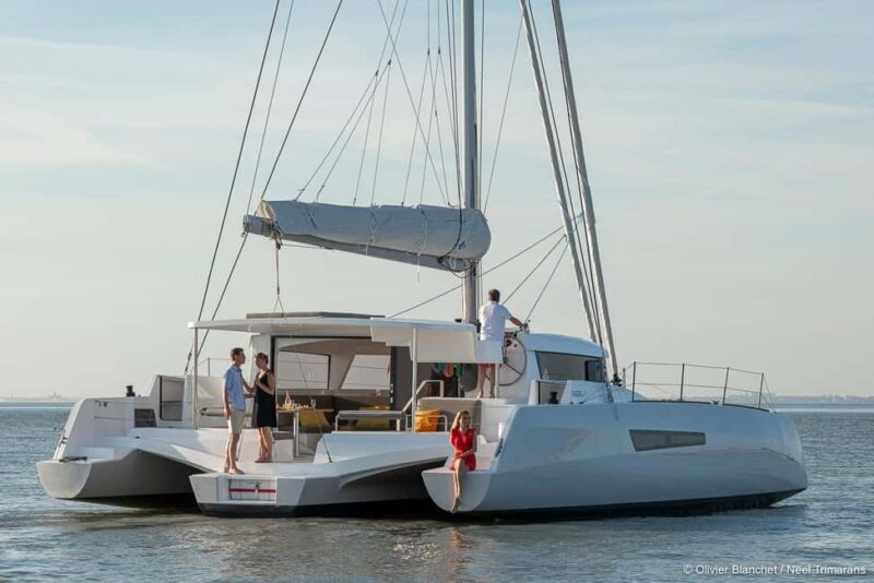 Egadi: Luxury Trimaran Charter with an On-Board Chef & Fresh Seafood - Favignana: Coves, Swimming, and Snorkeling
