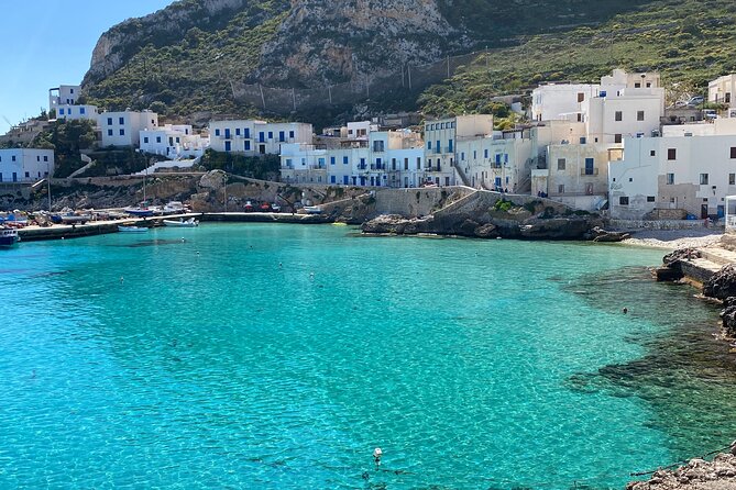 Egadi Shuttle Tour to Favignana and Levanzo from Trapani - Scenic Cruise and Swimming in Levanzo
