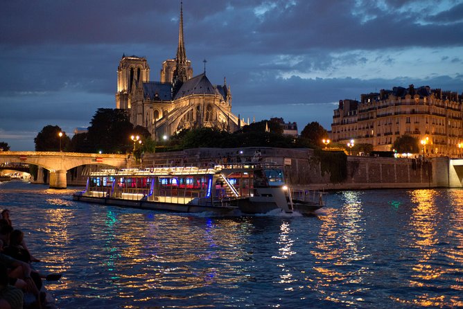 Eiffel Tower Dinner & cruise, optional Moulin Rouge - Explore a Luxurious Parisian Evening with Dinner, Cruise, and Eiffel Tower Views