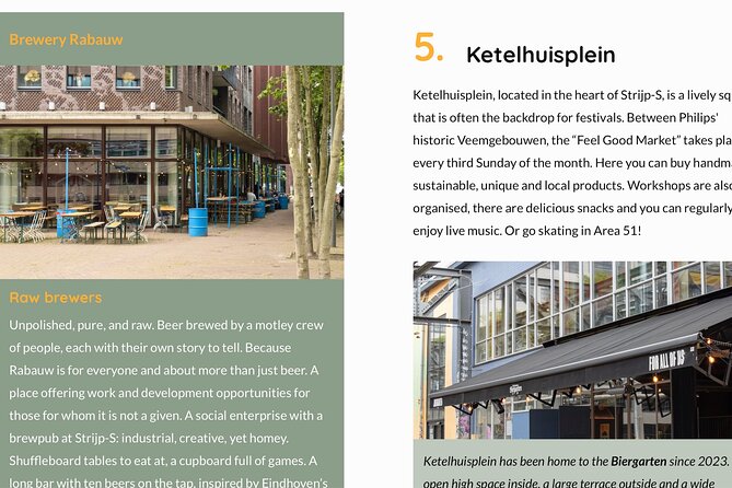 Eindhoven Fun Craft Beer Self-guided City Tour - Craft Beer at Cafe 100 Watt and Van Moll