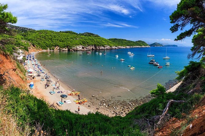 Elafiti Islands Private Luxury 4-Hour Speedboat Tour - Relaxing at Lopud Island’s Sandy Beach