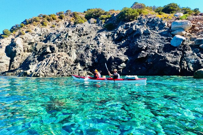 Elba Island Full Day Sea Kayak Tour - SantAndrea Beach: A Turquoise Waters Retreat with On-Beach Amenities