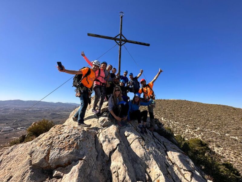 Elda: Via ferrata El Bolón - The Route of El Bolón: Three Levels of Challenge