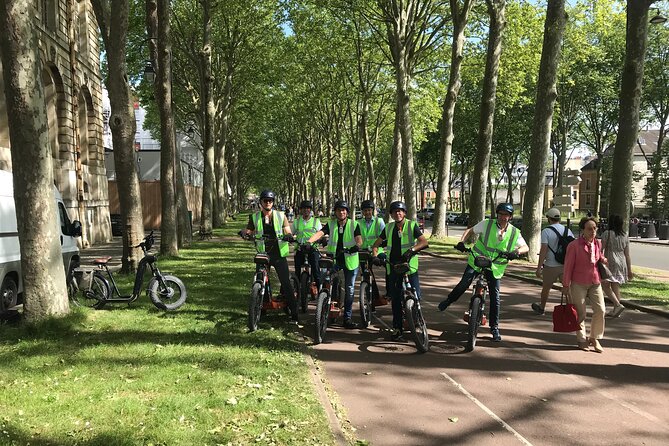Electric 2-wheeler tour of the Chateau Park and Gardens - Learning to Ride the Electric Scooter