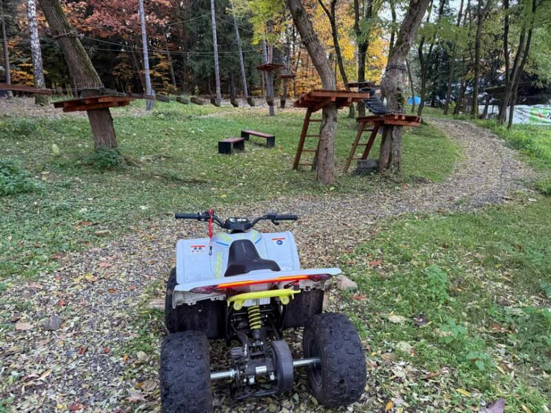 Electric ATV Track Ride Adventure for Kids and Teens - Key Points