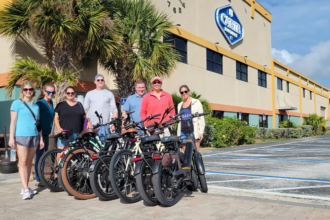 Electric Bike Group Tour - Port Canaveral & Cocoa Beach - Key Points