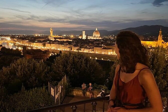 Electric Bike Night Tour of Florence with amazing view from Michelangelo Square - Tasting Florence’s Famous Gelato
