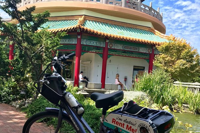 Electric Bike Rental Downtown Norfolk (self guided tour) - Visiting Harbor Park and Town Point Park