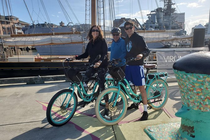 Electric Bike Rental Downtown Norfolk (self guided tour) - Exploring Plum Point Park and ODU Campus