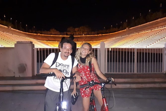 Electric Bike Tour of Athens by Night - Visiting the Roman Agora and the Arco di Adriano