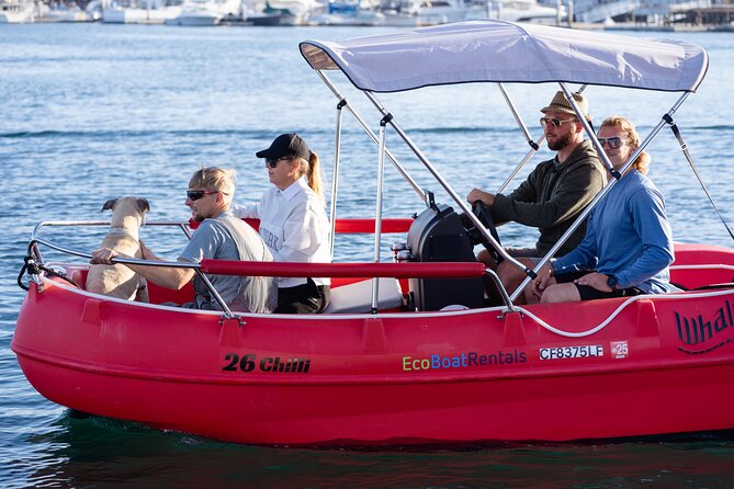 Electric boat Rentals in San Diego Bay. Family friendly boating - Exploring San Diego Bay: Liberty Station and Harbor Island