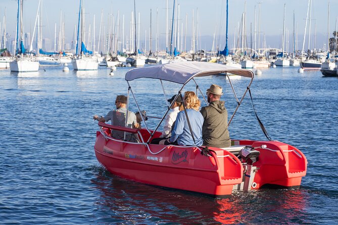 Electric boat Rentals in San Diego Bay. Family friendly boating - Wildlife Encounters and Scenic Views