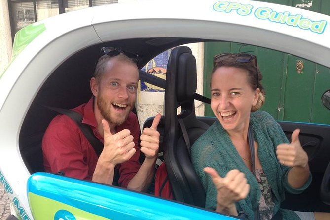 Electric Car with GPS Audio Guide Full Day Tour in Lisbon - Praça do Comércio and the 25th April Bridge
