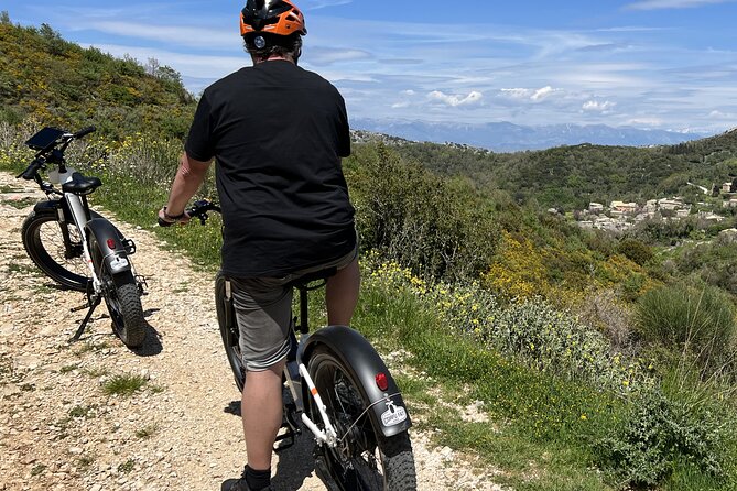 Electric Fat Bike Self Guided Tour Discover North Corfu - Navigating with Electronic Guides and Lock Security