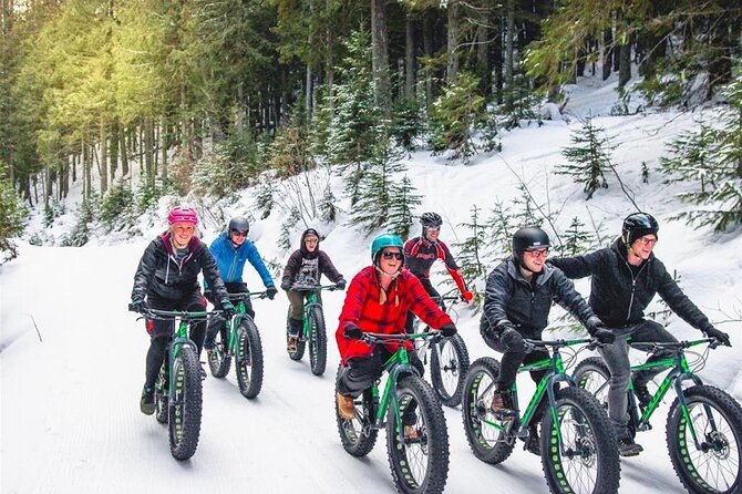 Electric Fat Biking Adventure in Banff | Small Group Adventure - Scenic Ride Along the Bow River Trail