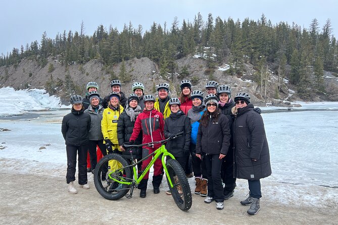 Electric Fat Biking Adventure in Banff | Small Group Adventure - Riding the Spray River Trail Loop