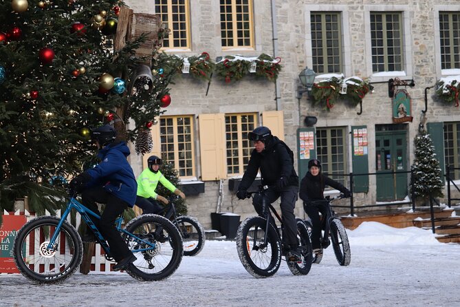 Electric Fatbike Rental in Quebec City - Safety and Route Flexibility in Poor Weather