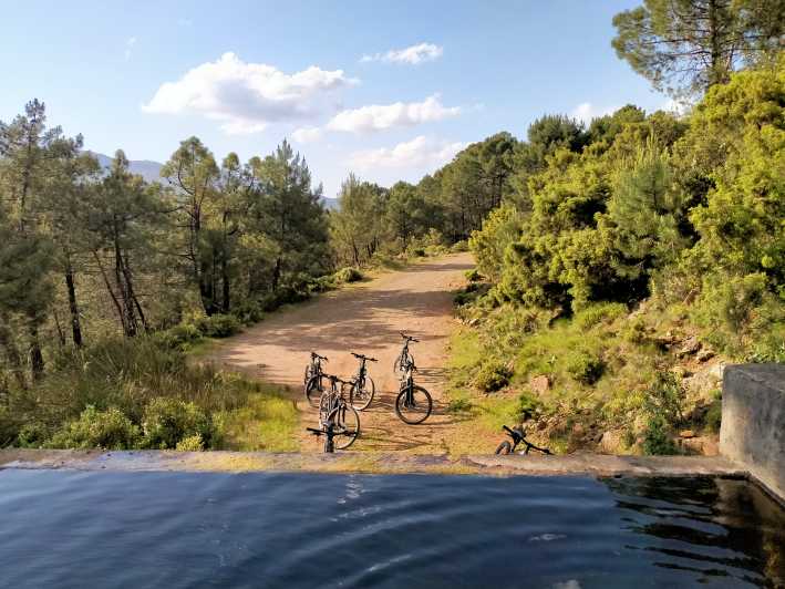 Electric mountain bike in Sierra de las Nieves national park - Key Points