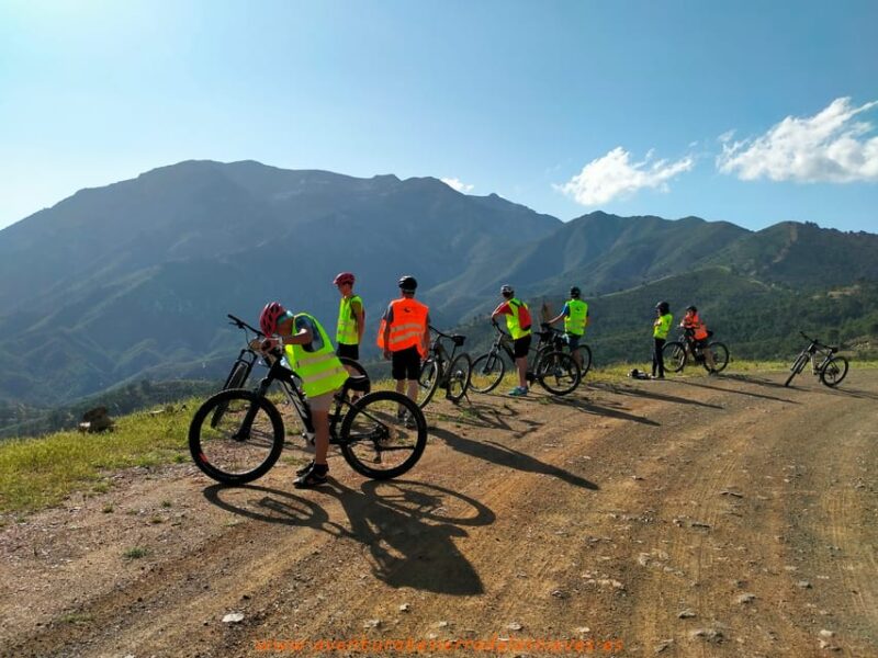 Electric mountain bike in Sierra de las Nieves national park - Key Points