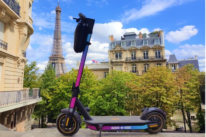 Electric scooter rental in Paris Full Day - Discover Paris with a Full-Day Electric Scooter Rental at an Affordable Price