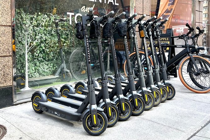 Electric Scooter Rental NYC - Booking and Cancellation Policies