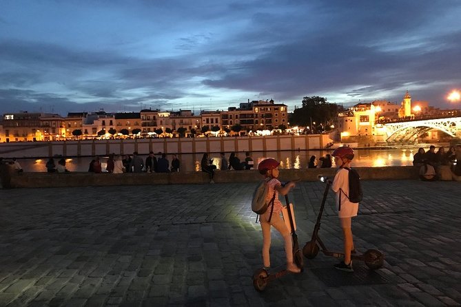 Electric Scooter Rental Seville - Scenic Ride Through Maria Luisa Park and Plaza de España