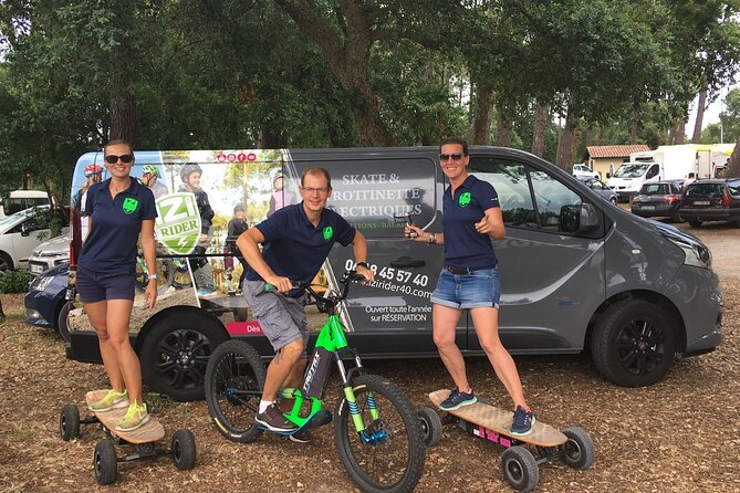 Electric scooter tour in Hossegor - Starting Point at Village-Club Cap Océan