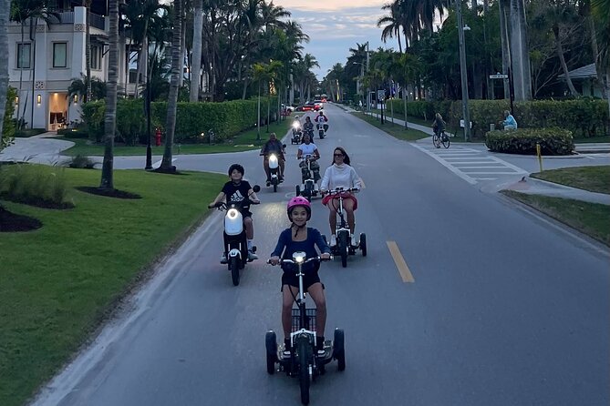 Electric Trike & Moped Tour of Downtown Naples - Fun For Everyone - Exploring the Historic Working Harbor and Bayside Views