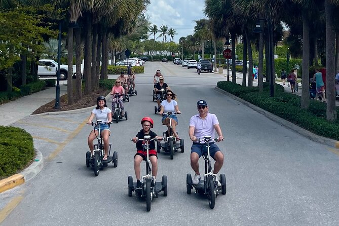Electric Trike & Moped Tour of Downtown Naples - Fun For Everyone - Iconic Naples Pier and Gulf Views