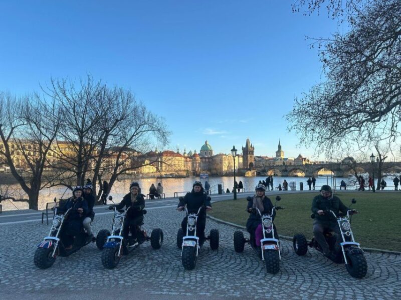 Electric Trike Sunset Prague Tour - The Route and Stops in Detail