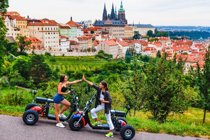 Electric Trike Tour in Prague - City Sightseeing & Fun Riding - Riding Along Prague’s Iconic River and Bridges