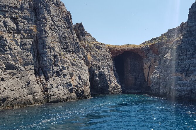 Elounda Boat Trip-The Authentic - Relaxing at Kolokytha Beach with delicious hot dogs