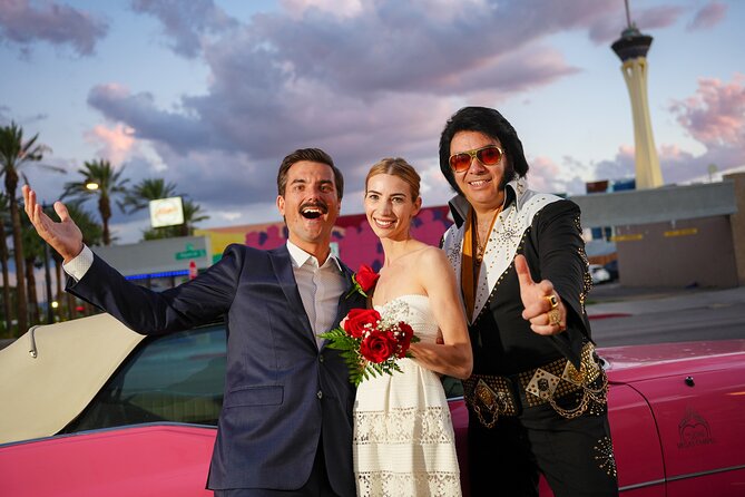 Elvis Wedding at The Little Vegas Chapel including Limousine Transportation - Key Points