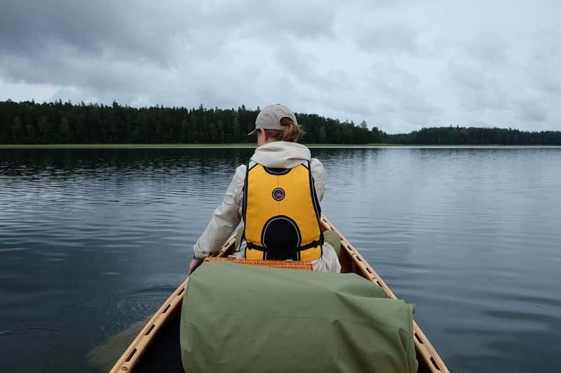 emaitija National Park: Full-Day Canoe Tour with Picnic - Enjoying a Stunning Sunset on the Way Back